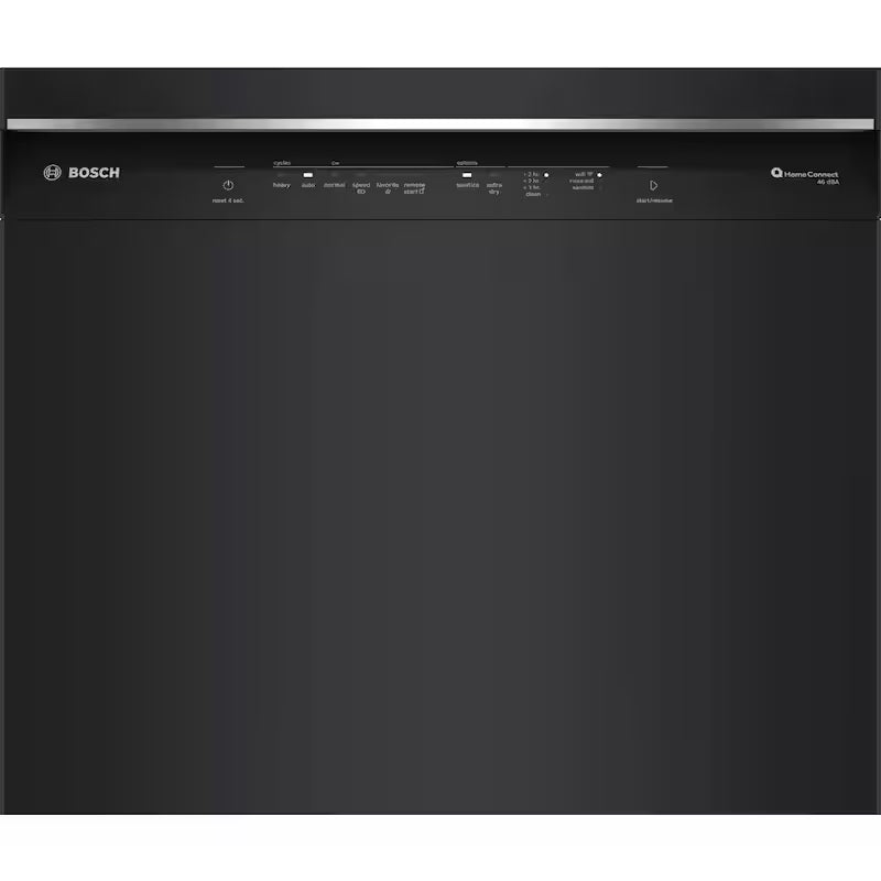 Black Front Control Tall Tub Dishwasher with Stainless Steel Tub and 3rd Rack I5008