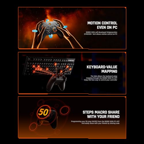 Wireless PC Controllers with Hall Joysticks & Triggers Y512515