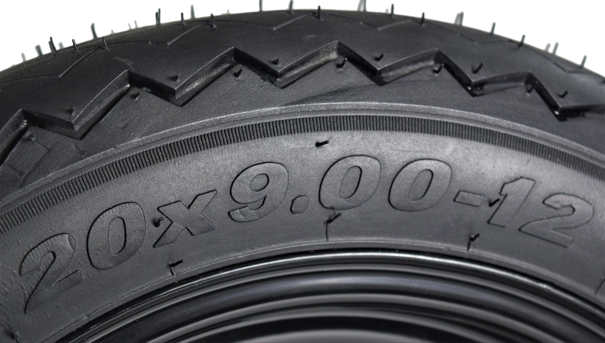 20x9-12 6 Ply Tubeless Golf Cart Turf Tires 2 Pack B2757