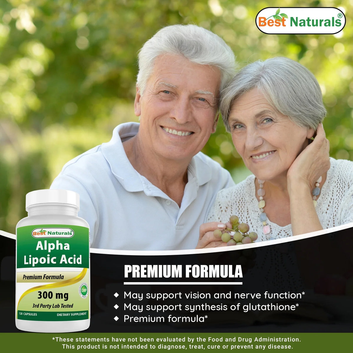 3 Pack Alpha Lipoic Acid 300 mg 120 Capsules R6333