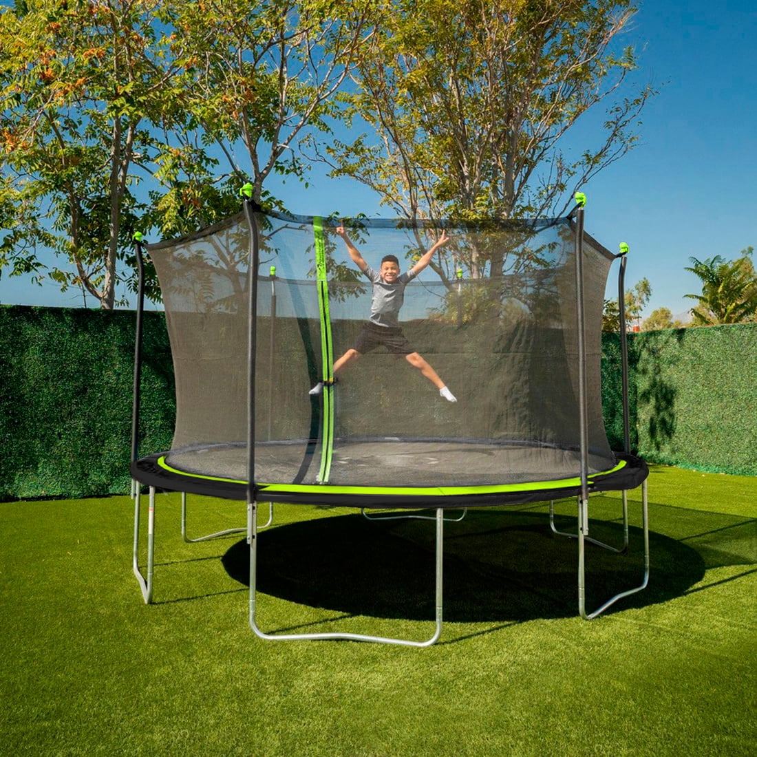 14ft Trampoline with Enclosure H73888