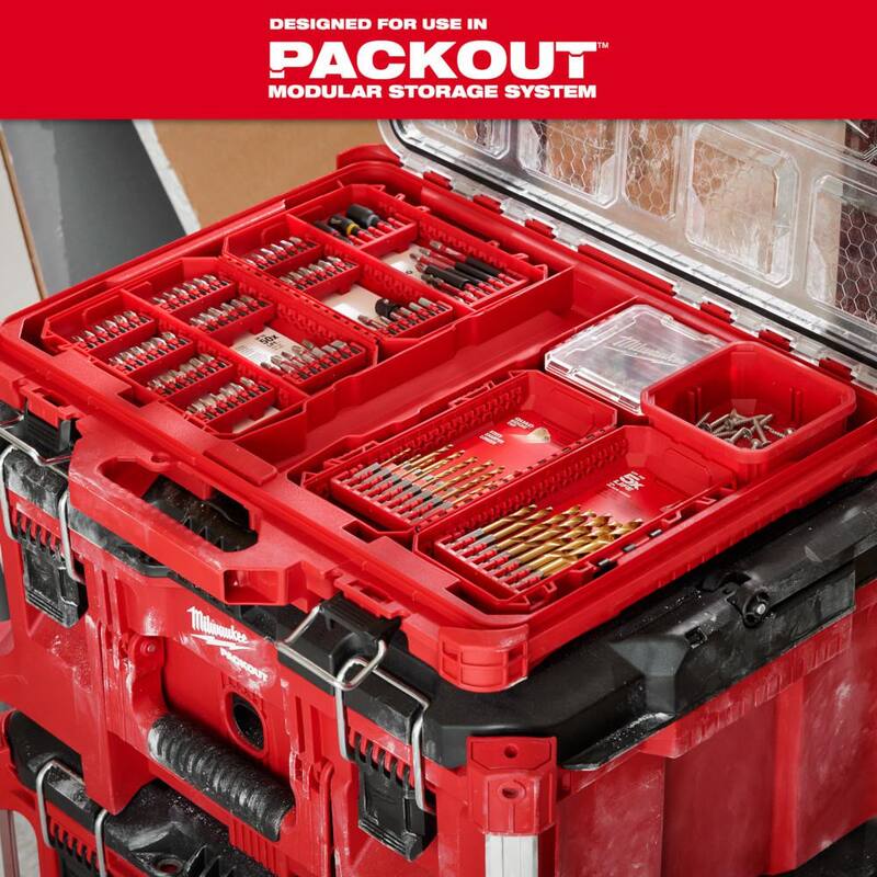 Alloy Steel Screw Driver Bit Set 145-Piece D284062