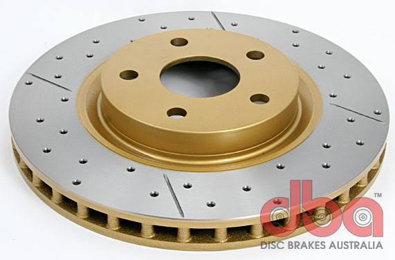 Cross-Drilled-Slotted Front Rotor N1149