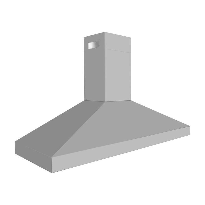 60 in. 500 CFM Convertible Wall Mount Range Hood in Stainless Steel J255