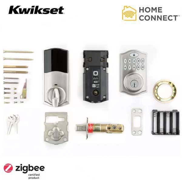Satin Nickel Zigbee Deadbolt S872008