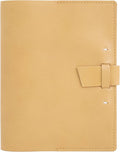Refillable Lined Leather Writing Notebook, Medium 6 x 8, Dark Brown, Pack of 2 X661