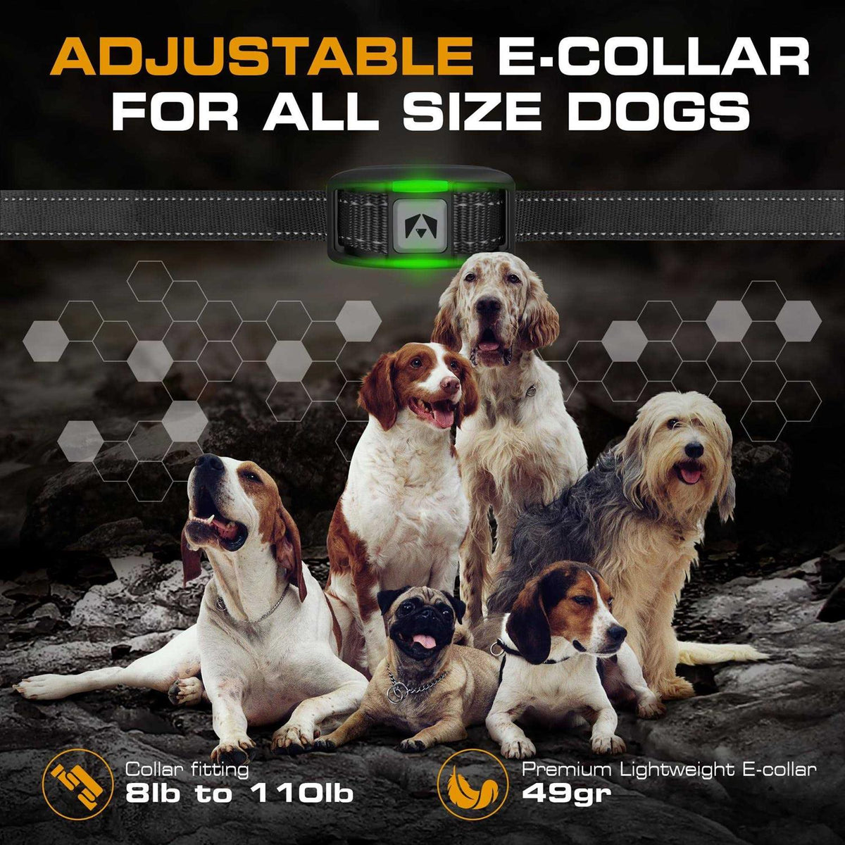 Dog Shock Collar 123 Levels V7383