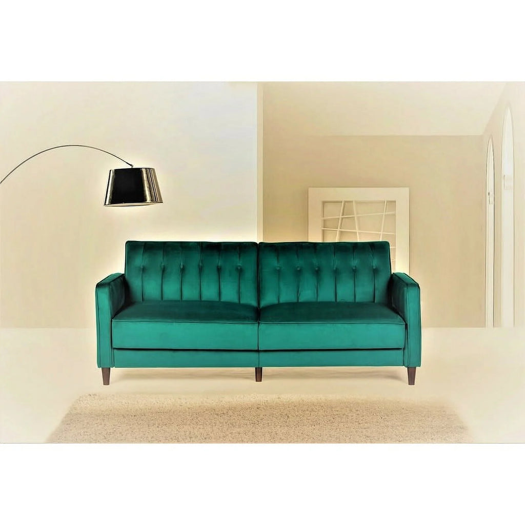 Dark blue Tufted Sofa Bed K567528