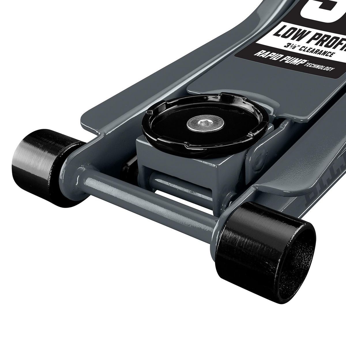 3 Ton Low-Profile Floor Jack with Rapid Pump, Slate Gray A32811