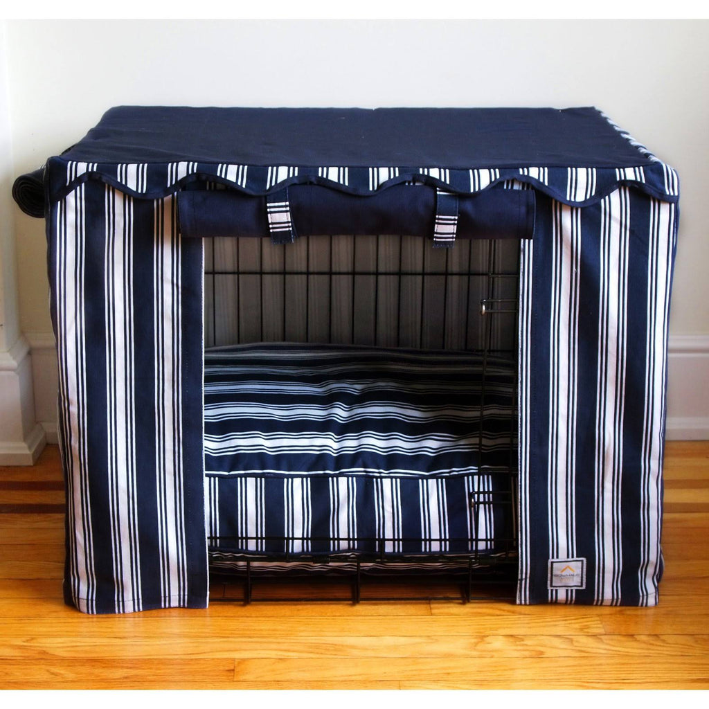 Nautical Stripe Crate Cover Medium Y574