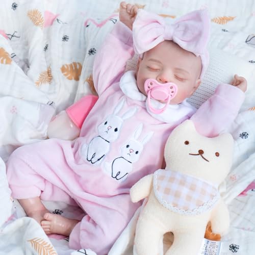 18-Inch Lifelike Reborn Baby Dolls with Feeding Set F799
