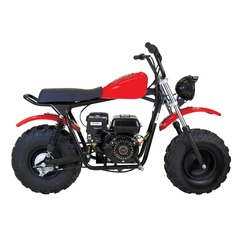 7.5HP 196cc Gas Powered Mini-Bike (Motorcycle) (Red) E60260