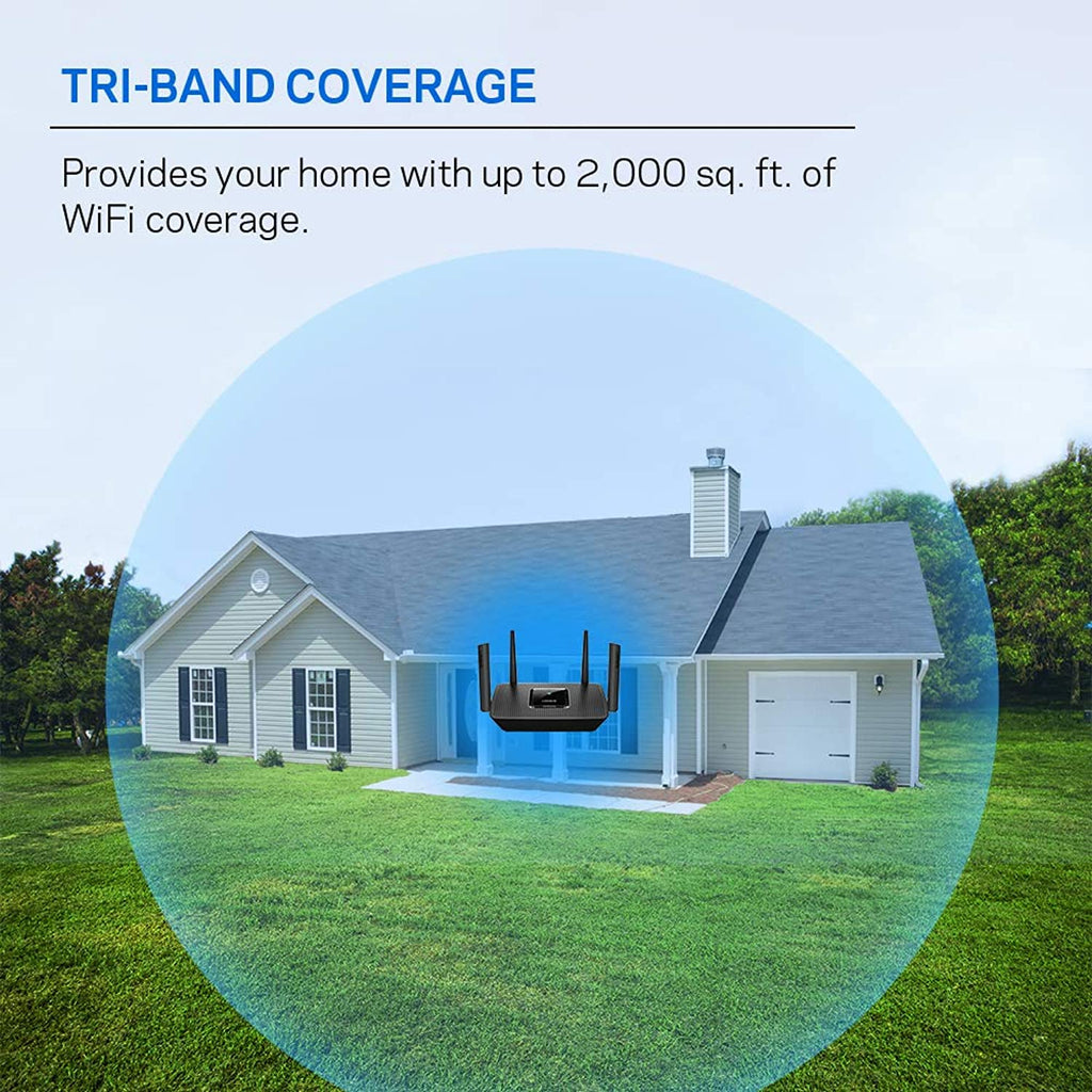 Tri-Band Mesh WiFi Router G628