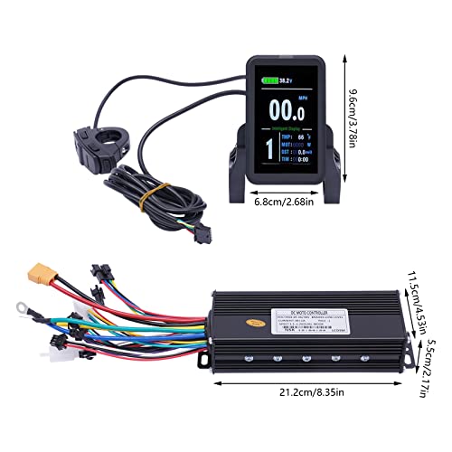 Electric Bicycle Motor Kit with Dual Mode Controller LED Display Y345365