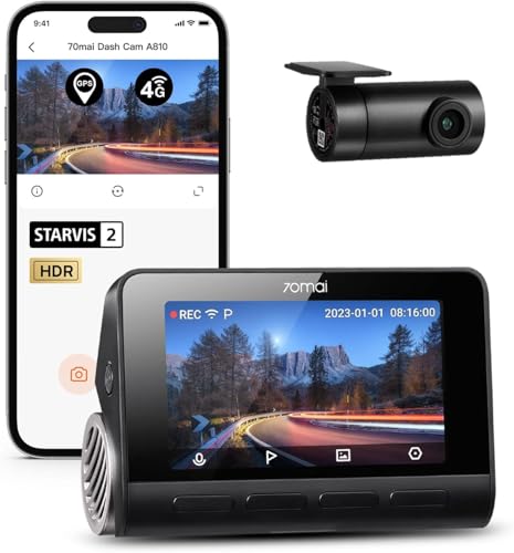 4K Dash Cam with Starvis 2 HDR Night Vision B977181