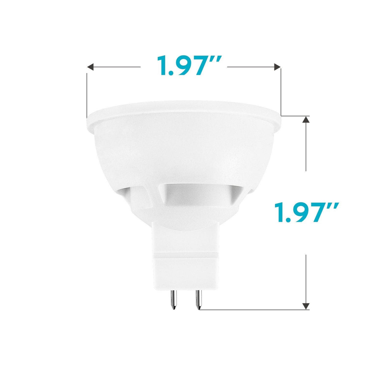 MR16 LED Bulb 6.5W 12V 3000K Dimmable GU5.3 Spotlight Y1791
