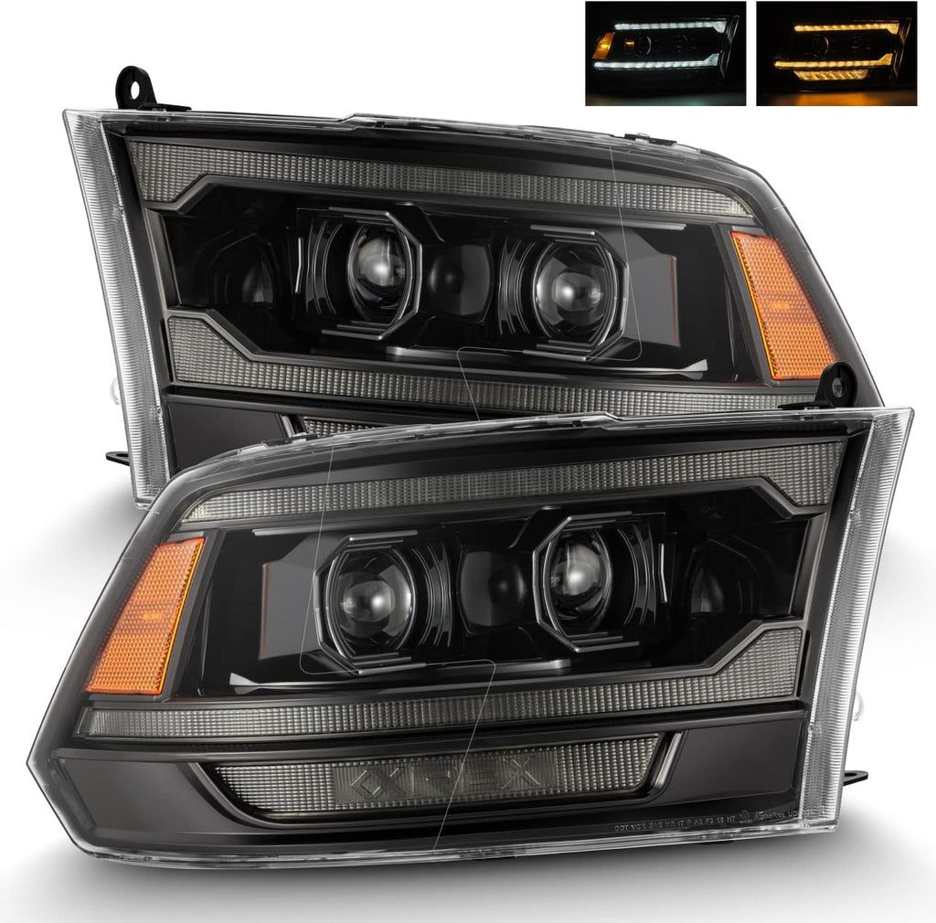 Black LED Projector Headlights P765