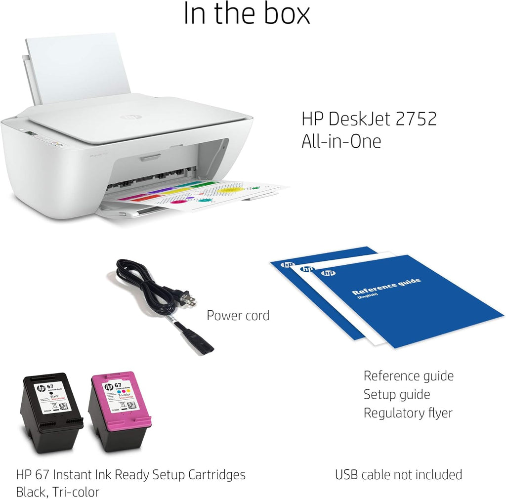 HP DeskJet Wireless All-in-One Color Inkjet Printer Y7352