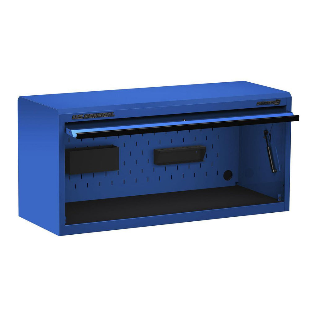 56 in. x 22 in. Blue Work Center Hutch G5097