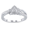 1/10 Carat T.W. Diamond Sterling Silver Promise Ring C388910