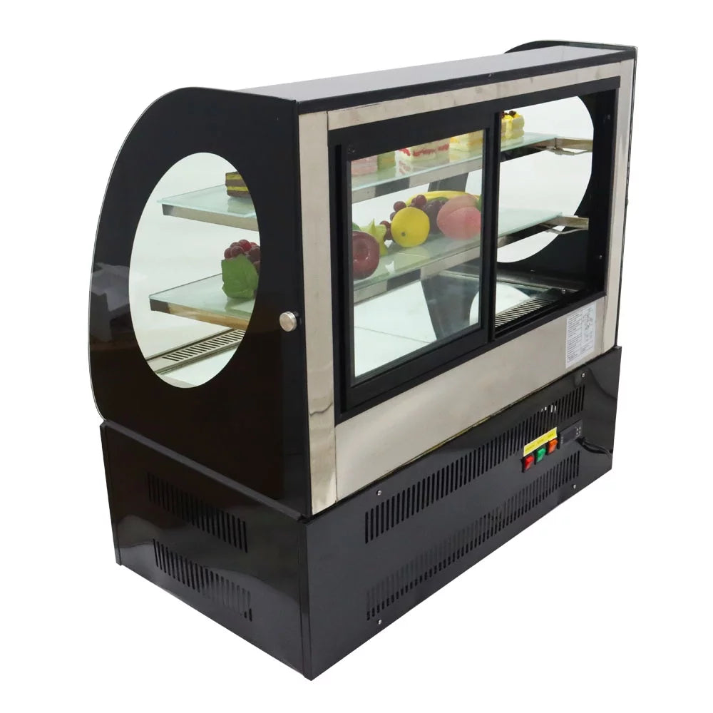 35" Curved Refrigerated Cake Display Cabinet O83700