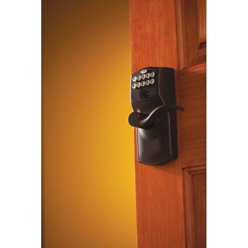 Satin Chrome Keypad Entry Leverset I824465