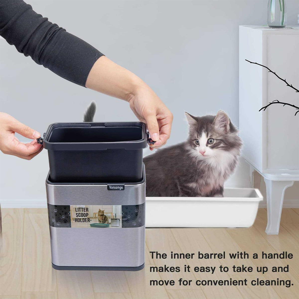 Cat Litter Scoop Holder Q603302