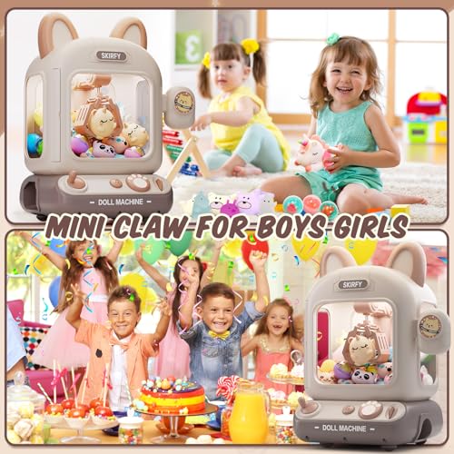 Mini Claw Machine with 32 Mini Toys Y92236