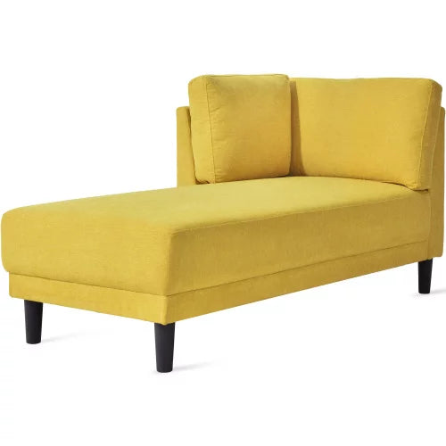 Yellow Chaise Lounge Chairs with Arms Z53527