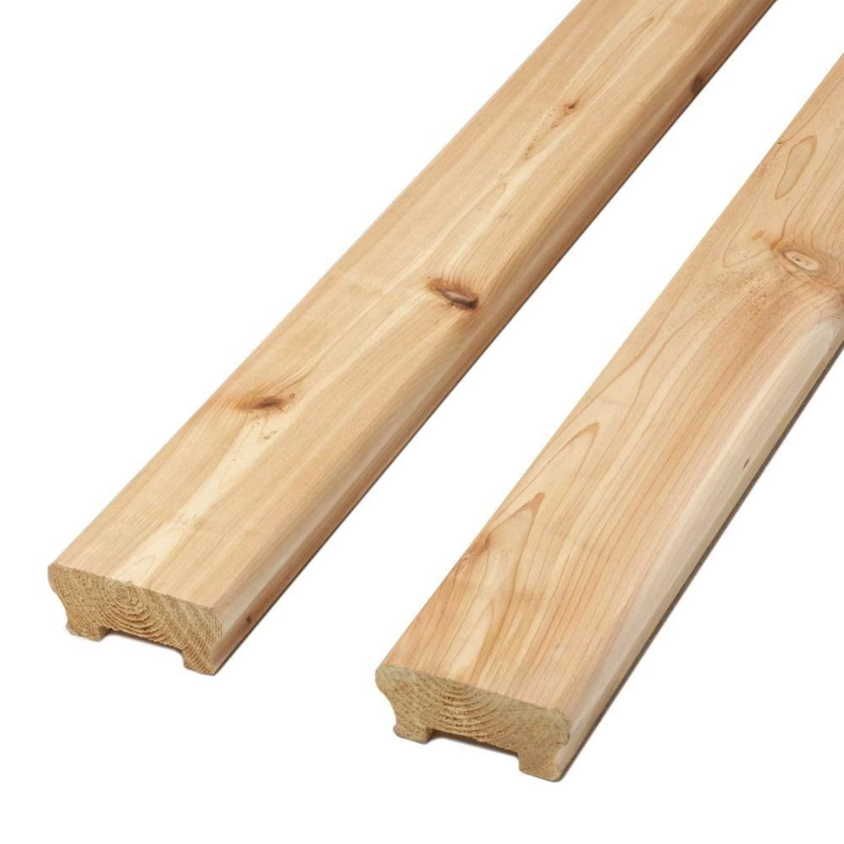 6 ft. Cedar Railing Kit with Aluminum Round Balusters O7221