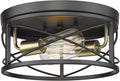 12 Inch 2-Light Flush Mount Ceiling Light Fixture U35787