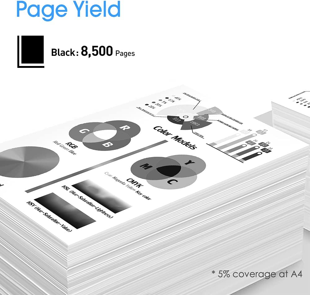 Compatible Toner Cartridges for Xerox Phaser 3330 WorkCentre 3335 3345, High Yield 8,500 Pages, Black, 2 Pack I3276