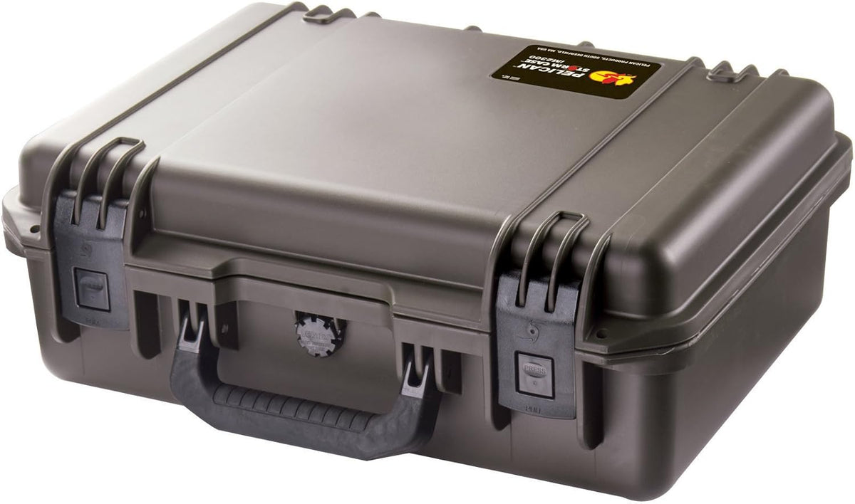 Black Waterproof Case With Foam O993