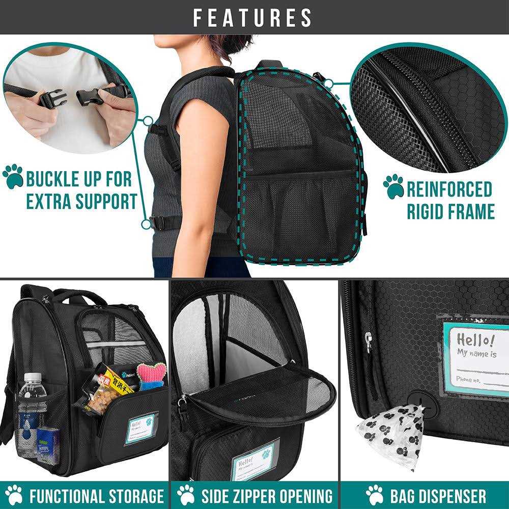 Expandable Pet Carrier Backpack E958627