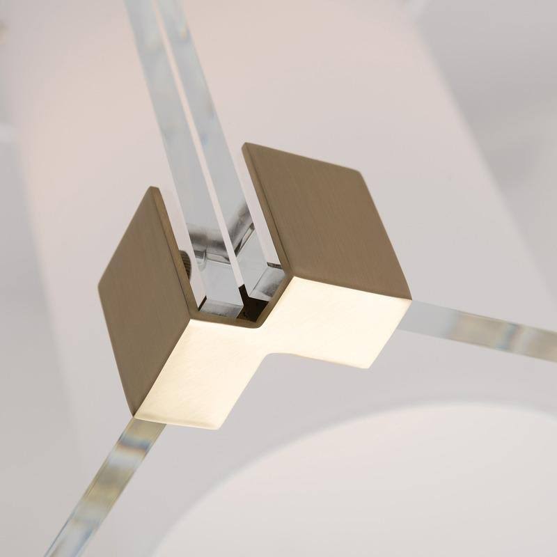 Aged Brass 1 Light Flush Mount Z25883