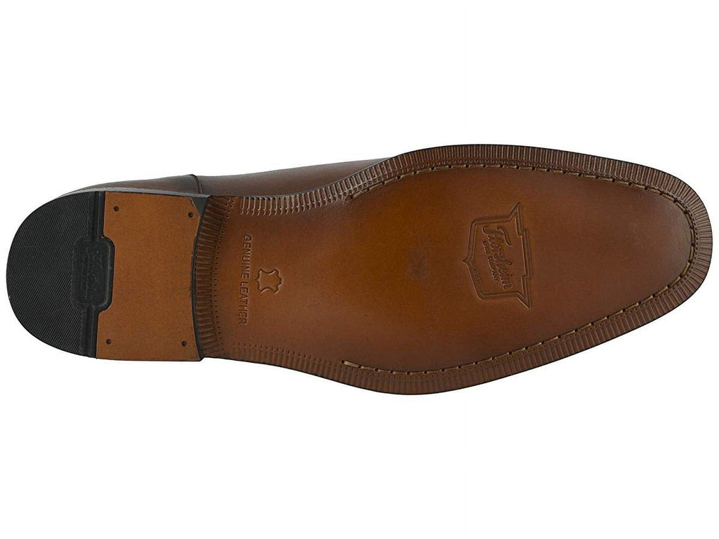 Cognac Cap Toe Oxford Shoes Q9345