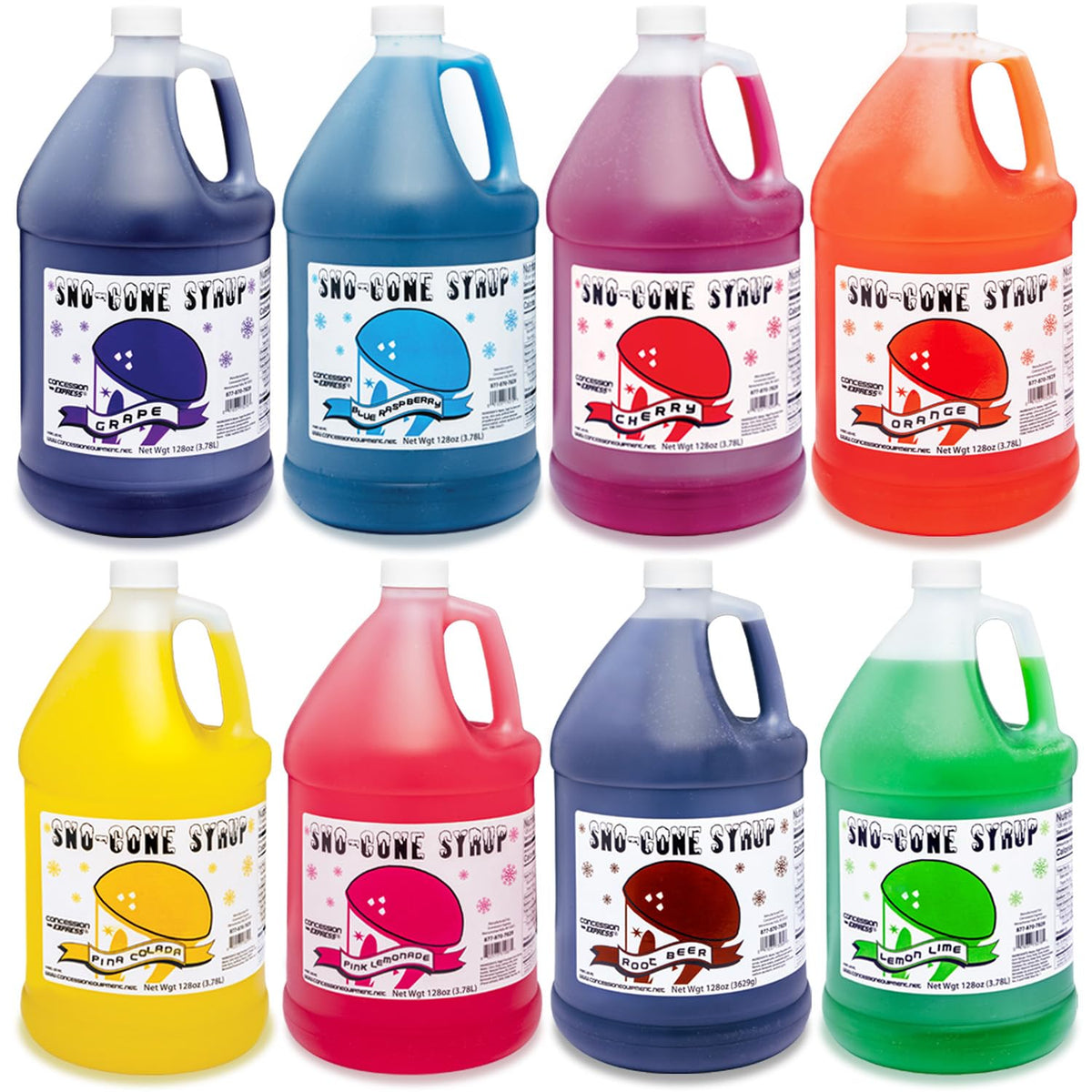 4/128oz Gallons Sno-Cone Syrup K67518