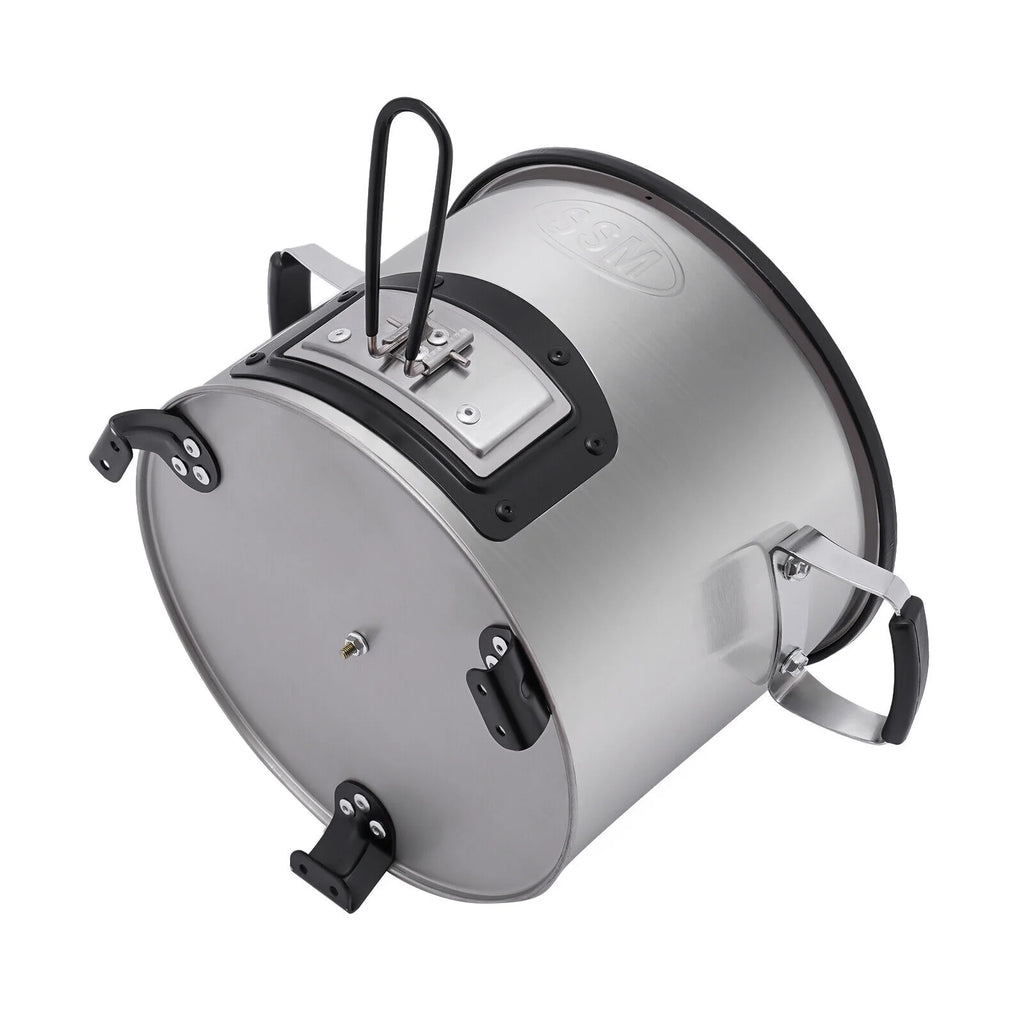Portable Wood Burning Rocket Stove with Adjustable Firepower Stainless Steel S1366