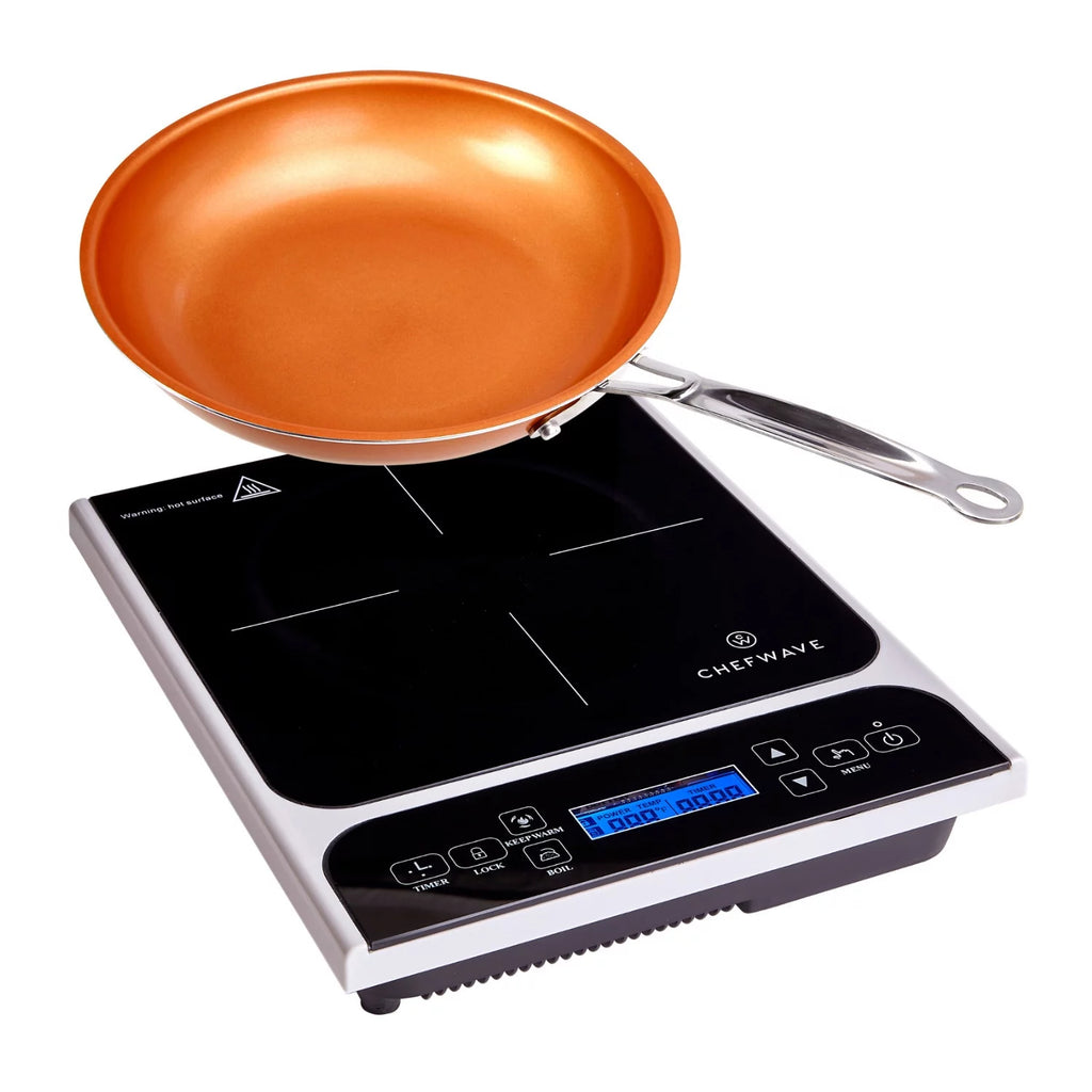 1800W Portable Induction Cooktop with Fry Pan D9340