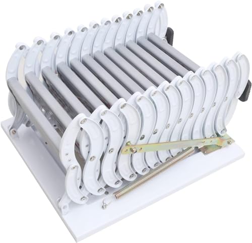 12 Steps Al-Mg Alloy Telescopic Attic Ladder S3250