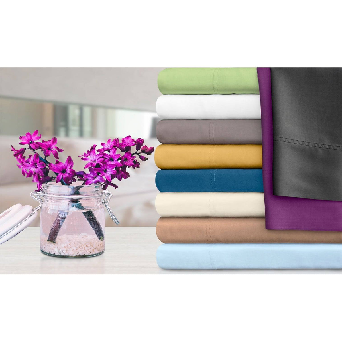 Taupe Solid Sheet Set California King I588