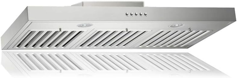 Under Cabinet Range Hood, 3-Speed, 750 CFM, Baffle Filters N8488