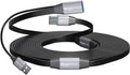 Black 50 Feet Active USB 3.0 Male to Female Extension Cable with 2 Boosters Z558238