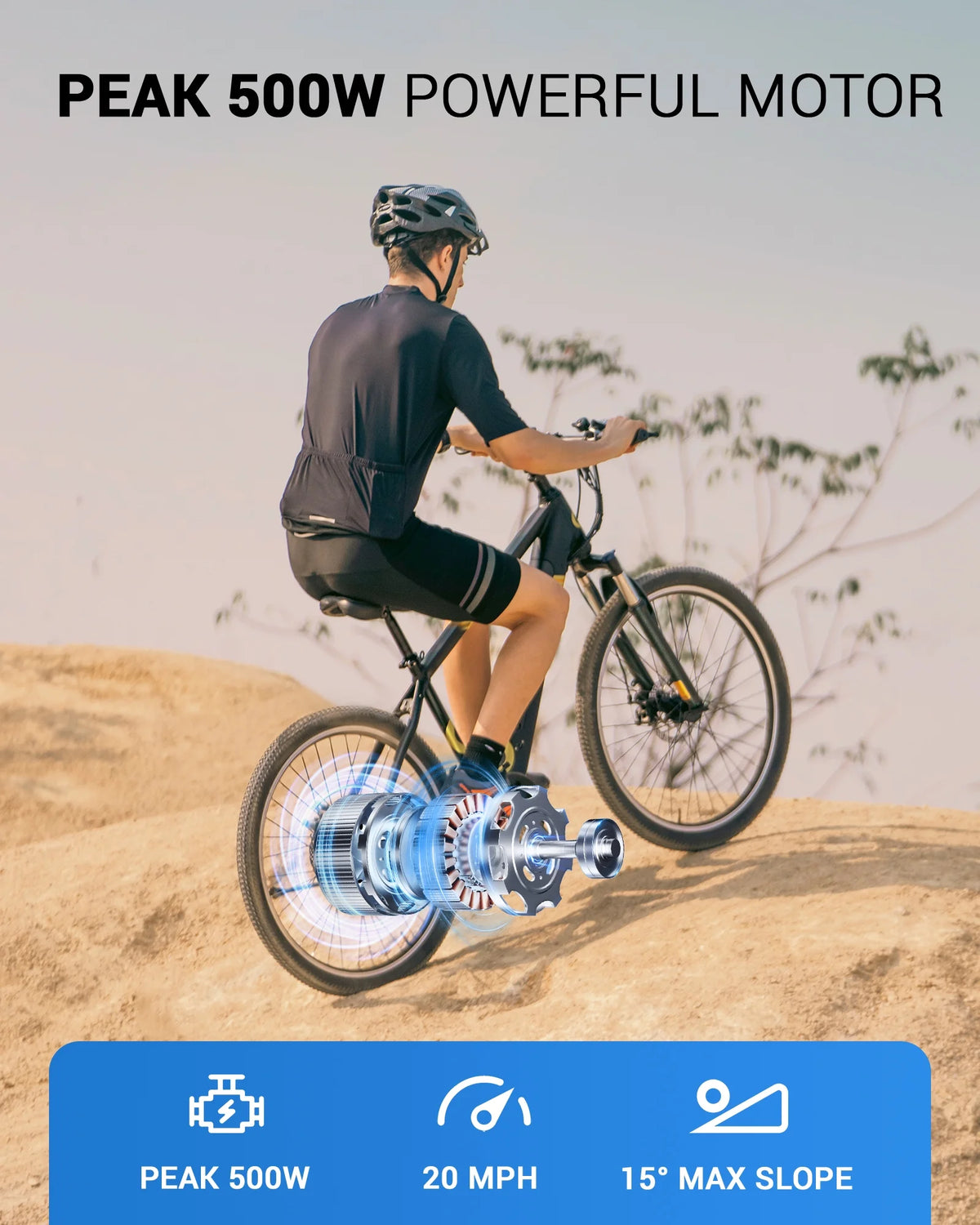 350W 26 Electric Mountain Bike with 36V Removable Battery Z126303