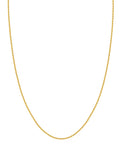 18" 1.05mm Diamond Cut Double Rope Necklace Y559