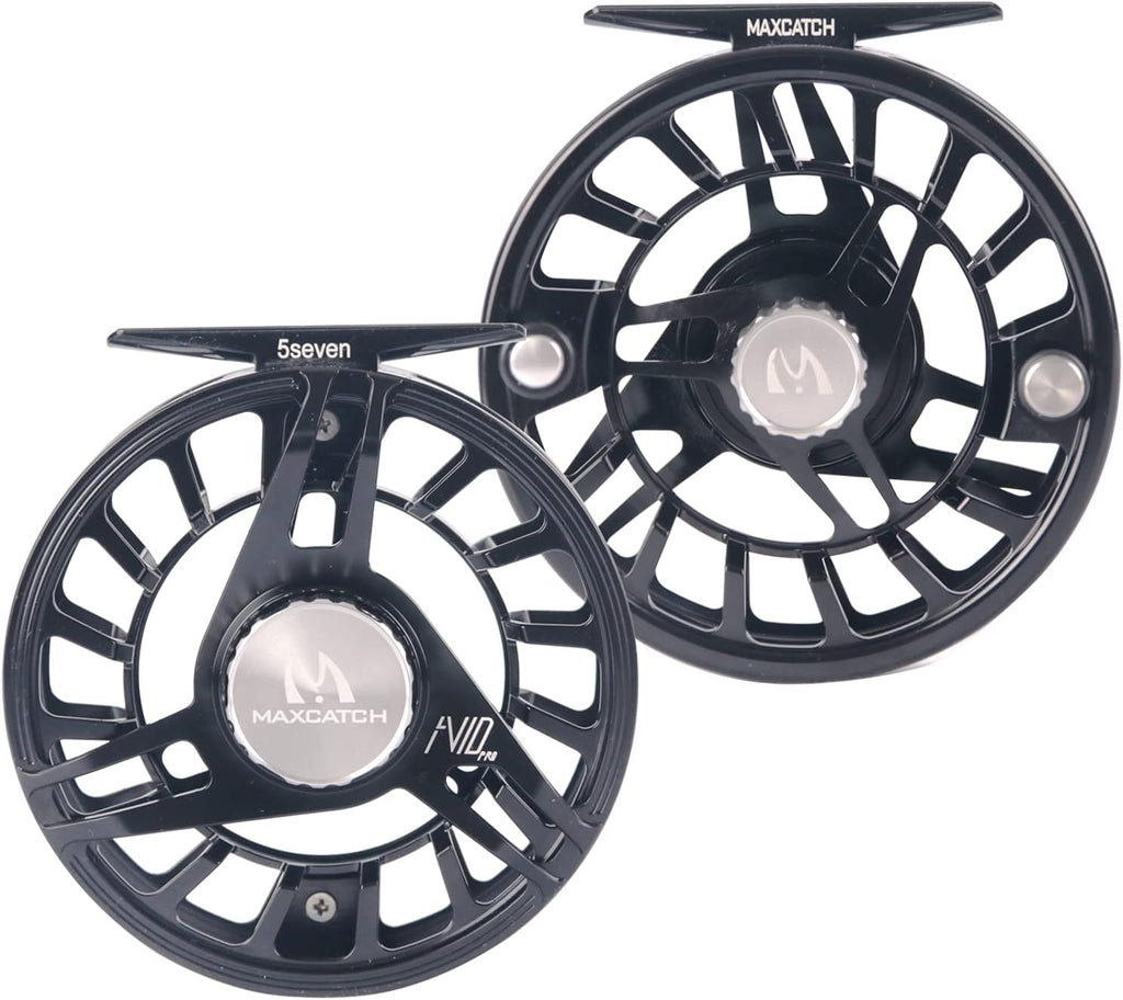 Fly Fishing Reel with CNC-machined Aluminum Body T474
