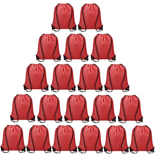 100 Pcs Lightweight Drawstring Bags Bulk Blue E384