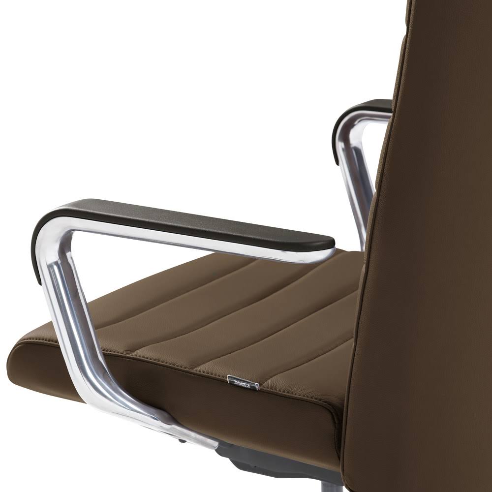 Modern Dark Brown Leather Executive Chair M7101