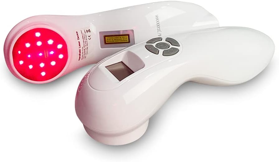 Cold Red Light Device with Goggles and Carrying Case Y91344