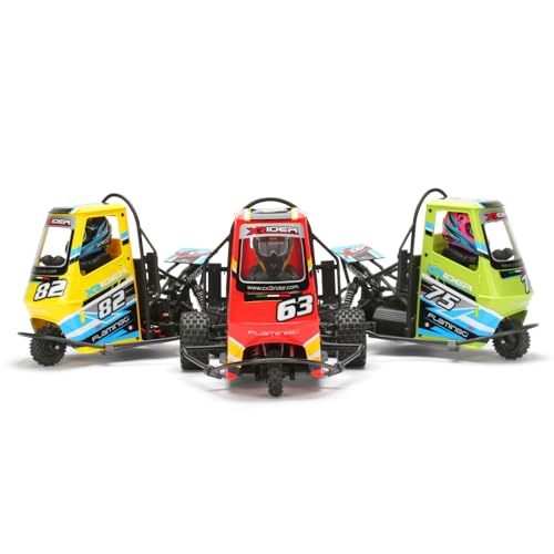 2 in 1 High Speed RC Car Electric Tricycle Motorcycle RTR Drift Yellow U624214